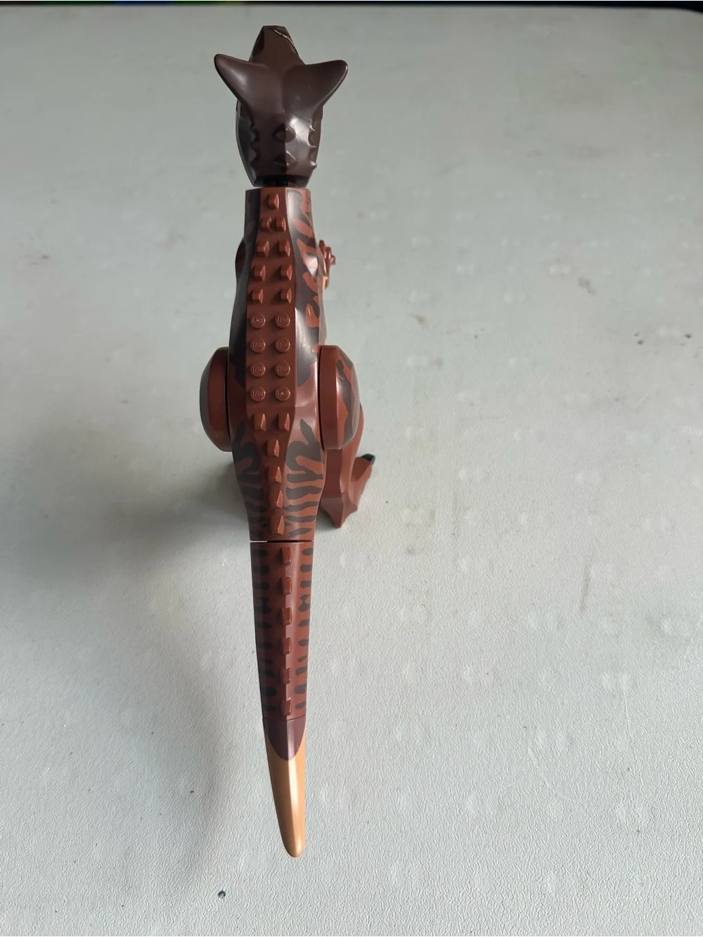 LEGO Jurassic World Carnotaurus dinosaur brown figure poseable replacement 2010
